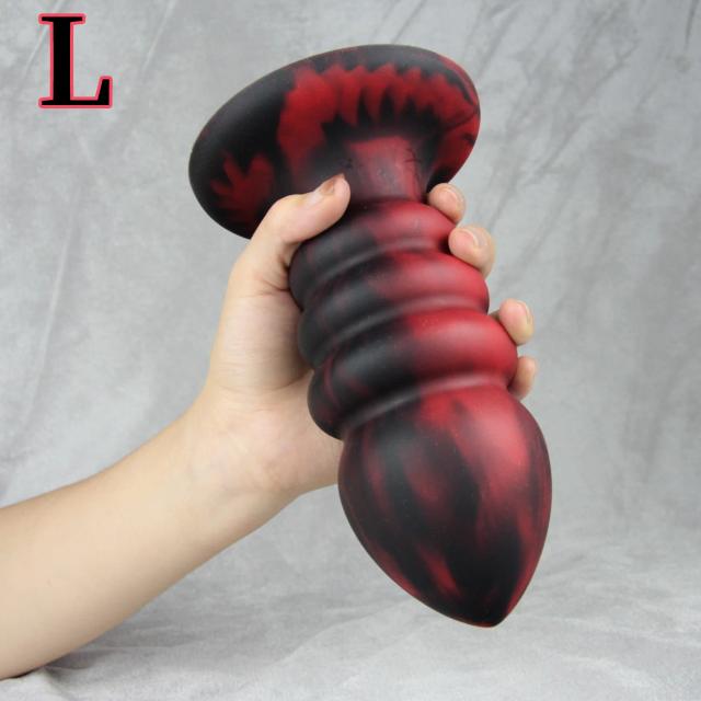 Brinquedo Sexual Anal Plug Grande para Mulheres/Homens - Massagem de Próstata e Dilatador Vaginal