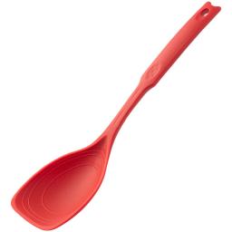 Espátula e colher de silicone dois em um, resistente a altas temperaturas e antiaderente, especialmente projetada com escala para fritar - Image 5