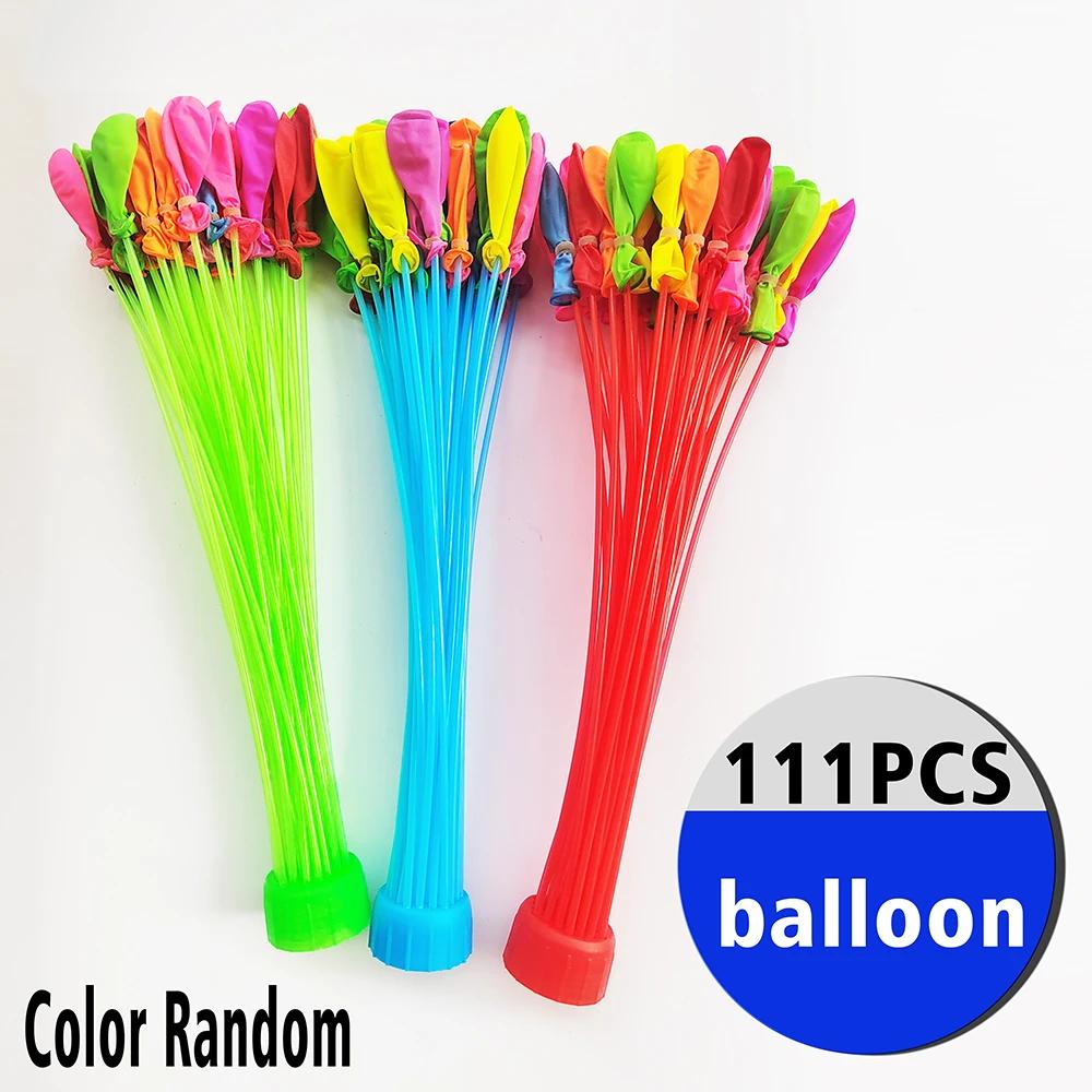 555/1111pcs Balões de Água de Enchimento Rápido, Brinquedos de Praia Infantis para Entretenimento de Verão, Balões de Água para Festivais e Festas - Image 1