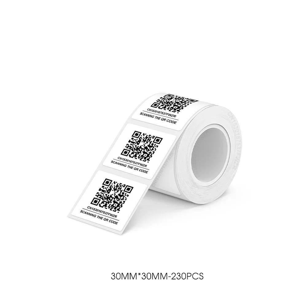 Tamanho misto marklife p50 papel térmico etiqueta autoadesiva compatível para impressora m110 m220 m200 50*80mm 50*30mm 40*30mm - Image 1