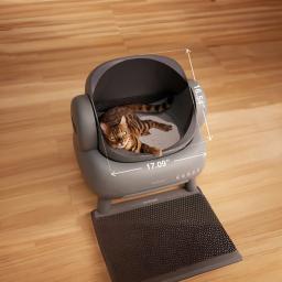 Neakasa-Caixa de areia automática para gatos, M1, auto-limpante, sem odores, caixa de areia para gatos, produto inteligente para gatos, produto auto-limpante - Image 2