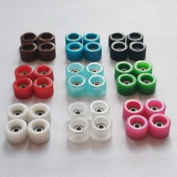 Rodas de dedo de uretano com rolamento ABEC 7 para conjunto profissional de skate de dedo mini brinquedos de skate - Image 2