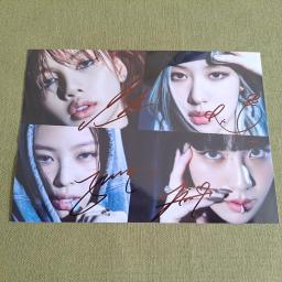 K-Pop Presentes Coleção, autografado, foto assinada, 5*7 - Image 2