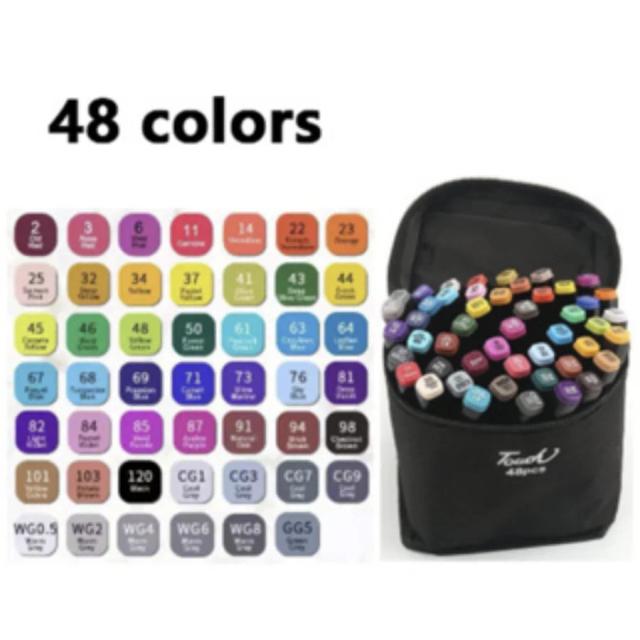 Caneta Marcadora Bic Dual com Ponta para Cabeto - Disponível em 24, 36, 48 e 60 Cores