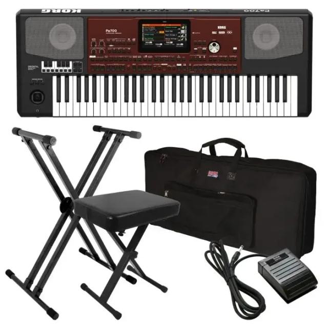 Teclado Korg Pa700 Oriental: Arranjador Profissional Novo e Original