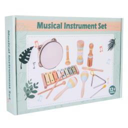 Instrumentos de Percussão de Madeira, Brinquedos Musicais Montessori, Brinquedos Educativos, Música Interativa, Brinquedos Pré-Escolar, Criança - Image 6