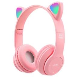 Auscultadores Bluetooth Cat, Ear Com Led Rgb-p47m, Headfone Sem, Bluetooth - Image 1