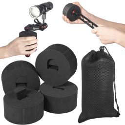 Câmera subaquática Flutuabilidade Float Kits fornecidos, braço aquático para Seafrogs Nitescuba Starsta, braços flutuantes, bandeja de mergulho, 700g, D3.15" - Image 1