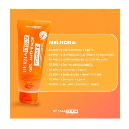 Sabonete Esfoliante Gel Dermachem Kit, Anti-Idade, Vitamina C - Image 5