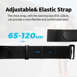 IGPSPORT-Monitor de Freqüência Cardíaca Peito para Corrida, Fitness, Esporte, Sensor de Freqüência Cardíaca, Bluetooth, ANT Além disso, Academia, Bicicleta, Computador, HR40 - Image 6
