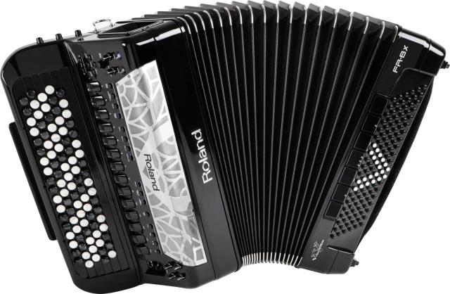 Acordeão Eletrônico Roland V-Acordeão FR-8X Preto com Desempenho Superior de 100%