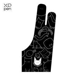 XPPen-Luva Anti-Incrustante Artista para Desenho Tablet, Tamanho Livre, Confortável, Gato Bonito, Exibição - Image 1