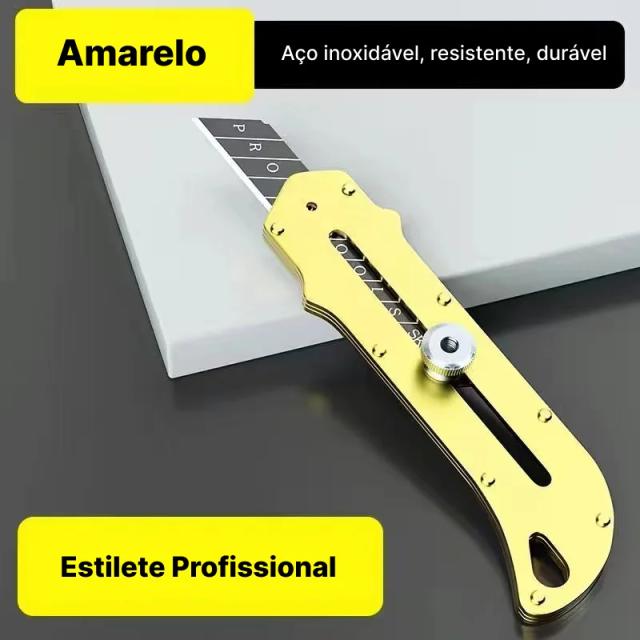 Estilete Profissional em Aço Inoxidável: A Ferramenta Multiuso Essencial para Seu Dia a Dia