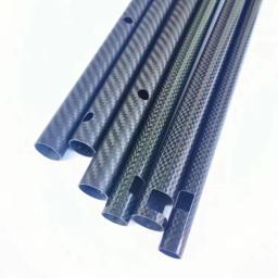 Dayo tubo de fibra de carbono personalizado, serviço de corte cnc, processamento de tubos de carbono, usinagem para peças de drone, robô, hobby diy - Image 2