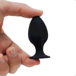 Plug Anal Pequeno em Silicone com Textura de Relevo - Image 4