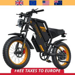 Coswheel ebike gt20 pro 3000w 48v 40ah motocicleta elétrica max 145 milhas pneu gordo mountain bicicleta elétrica adulto fora de estrada - Image 1