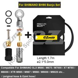 Mangueira de freio a disco hidráulico ezmtb, para shimano magura sram avid mtb, bicicleta de estrada, 4 camadas, tubo de óleo, kit de inserção de conexão de oliva - Image 3