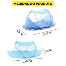 Acolchoado Portátil Bebê Mosquiteiro Mini Berço Proteção Dengue Mosquito - Image 6