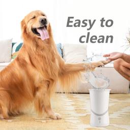 Limpador automático de pata com cerdas de silicone macio Pet Foot Washer Cup, Limpador portátil de pata para cães de pequeno e médio porte - Image 3