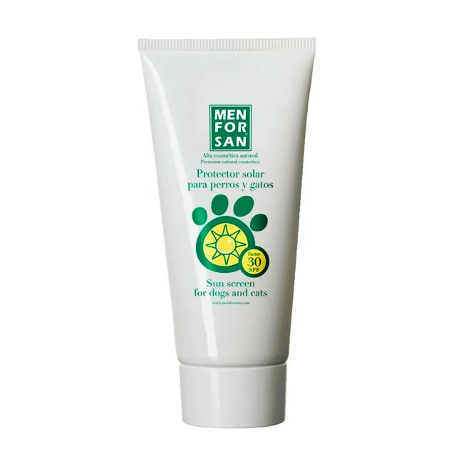 Protetor Solar Menforsan Fator 30 para Cães e Gatos - 50 ml