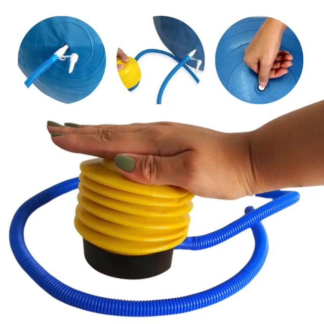 Bomba de Ar Manual para Inflar Bolas de Pilates, Piscinas, Colchões e Brinquedos Infláveis