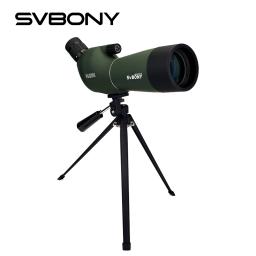 SVBONY-Spotting Scope Zoom Telescópio, poderoso monocular, impermeável, longo alcance, portátil, prisma PORRO, caça, tiro, SV28, 20-60x60 - Image 1