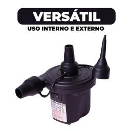 Bomba de Ar Elétrica Portátil Inflador Para Itens Infláveis Boia Piscina Colchão Bask - Image 3