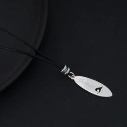 Colar com prancha de surf masculino, aço inoxidável, joias personalizadas, presente para surfistas e amantes da praia - Image 2