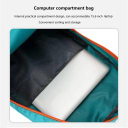 Unisex impermeável leve mochila dobrável, esportes ao ar livre, lazer, caminhadas, fitness, camping, escalada, bolsa de viagem, 1pc - Image 5