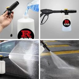 Canhão de espuma para karcher k2 k3 k4 k5 k6 k7 kit de lança de espuma de canhão de neve ajustável bico de lavadora de pressão pistola de lavagem de carro - Image 5