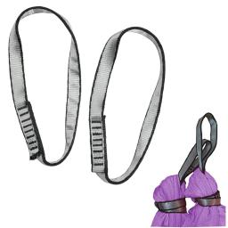 35cm cintos de yoga yoga margarida corrente o-sling extensão corda pendurado cordas para rede aérea yoga balanço/sling - Image 1
