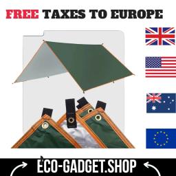 Oversized Rainproof Outdoor Camping Tent, Tent Família Luxo, Camadas duplas, 2 Quartos, 4-12 Pessoa, Family Tour Equipment - Image 1