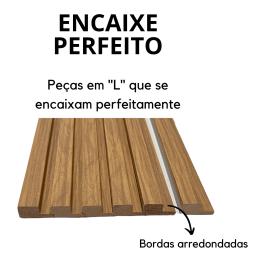 Painel Ripado 100% MDF - Escolha Medidas e Cores - Cabeceira de cama, Rack de TV, Móveis de Decoração para Divisórias e Paredes - Image 3