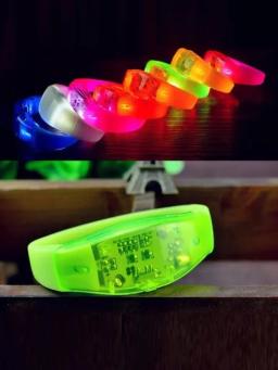 Lançamento Kit Com 5,10, 20 ou 50 Pulseiras Led Ativada Por Som E Música Festas Eventos Casamentos Envio Imediato - Image 5