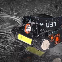 NEVERDIE STORE - Lanterna de Cabeça Led COB Caminhada Pesca Ciclismo High Power ENVIO RAPIDO PARA TODO O BRASIL - Image 4