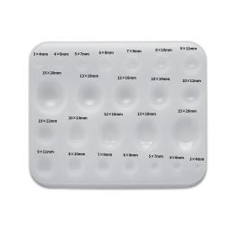 Molde de silicone para DIY Fazer Jóias, leite materno, lapidado Cabochon, Opal, resina epóxi, lembrança, suprimentos, 1507051 - Image 5
