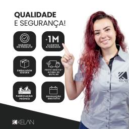 Kit 3 Prateleira J Nicho Parede Mdf Branco Sala Quarto Cozinha Decoração  PRETO / BRANCO - Image 5