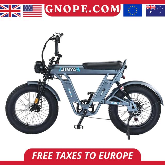 Elétrico Fat Tire Ebike, Bicicletas Sujeira, Bicicleta Da Cidade, Bateria De Lítio, 7 Velocidade, 48V, Novo, 2022