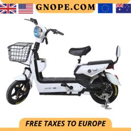 Bicicleta elétrica de duas pessoas para homens e mulheres, trabalho, comprar mercearia e dar um passeio, bicicleta absorvente de choque estudantil, adultos - Image 1