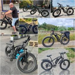MX02S bicicleta elétrica para homens, pneu gordo E-bike, bateria de lítio, 26 in, 48V, 1000W, 17Ah, adulto - Image 2