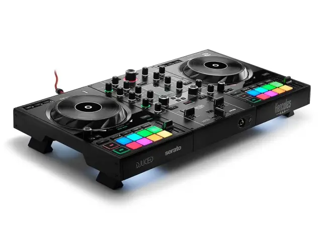 Controle DJ Hercules-Dyson Inpulse 500 com 2 Canais - Novo e em Alta Venda!
