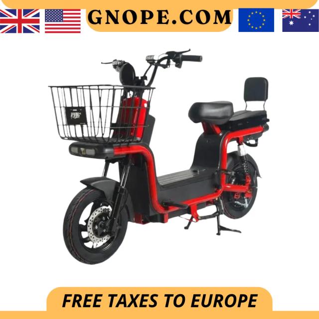 Bicicleta Elétrica com Sistema de Absorção de Choque para Adultos: Ideal para Aventura ao Ar Livre, Camping e Transporte Diário