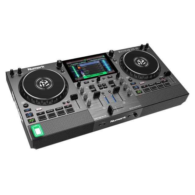 Controlador DJ Autônomo Mixstream Pro Go com Bateria e 100% de Desconto Especial