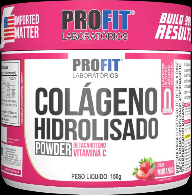 Colágeno Hidrolisado em Pó - Aumente sua Beleza e Saúde com Profit Labs