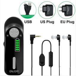 Aparelho auditivo USB para idosos, modelo de carregamento com clip, amplificador de som de ouvido, super poder, adequado para perda auditiva severa - Image 6