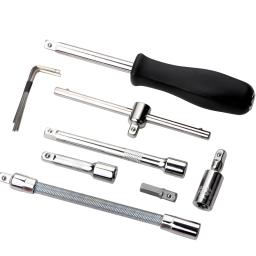 Kit De Ferramentas 46 Peças Chave Catraca Reversível Com Maleta Jogo de Soquete Para Manutenção E Reparo - Image 3