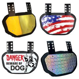 Futebol americano Placa Traseira Para Adultos & Juventude Arco-íris Quebrado Protetor Traseiro Lower Back Pads para Jogadores de Futebol - Image 4