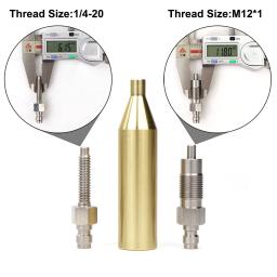 Pneumático CO2 S-TW e RG Rosca Airsoft Conversão Kit, Substituindo 12g Cartucho, 8mm Quick Plug, Novo - Image 5