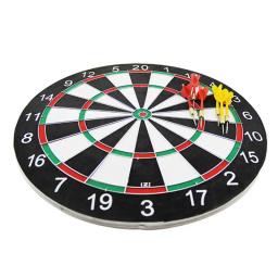 jogue dardos como um profissional! Nosso Jogo de Dardos Dupla Face possui alvo grande de 30 cm e 4 dardos de alta quali - Image 1