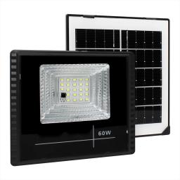Refletor Solar Led Holofote 60w Placa Bateria Prova Dágua - Image 6